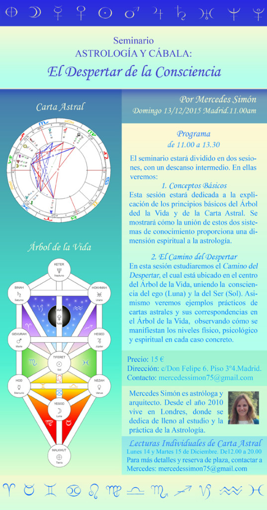 Seminario Astrologia y Cabala 13-12-2015 - VLR